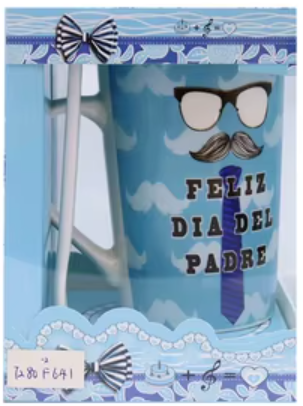 L29401025 VASO DE PORCELANA DIA ESPECIAL
