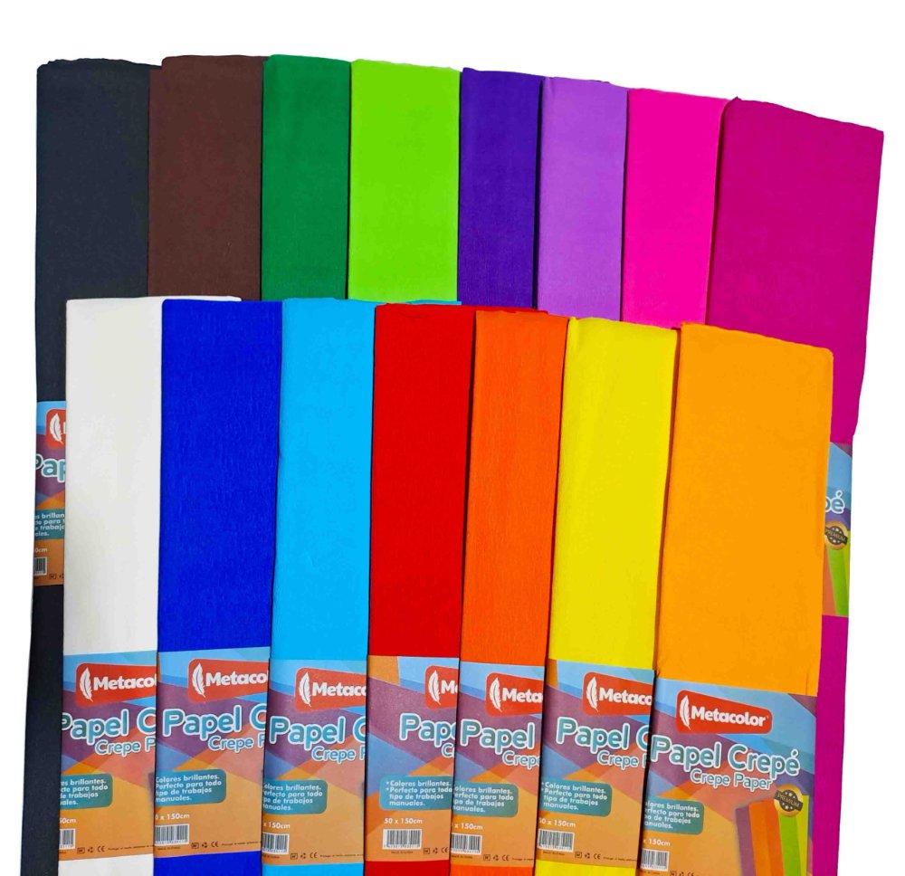 L20053740 PAPEL CRESPON DIF. COLORES