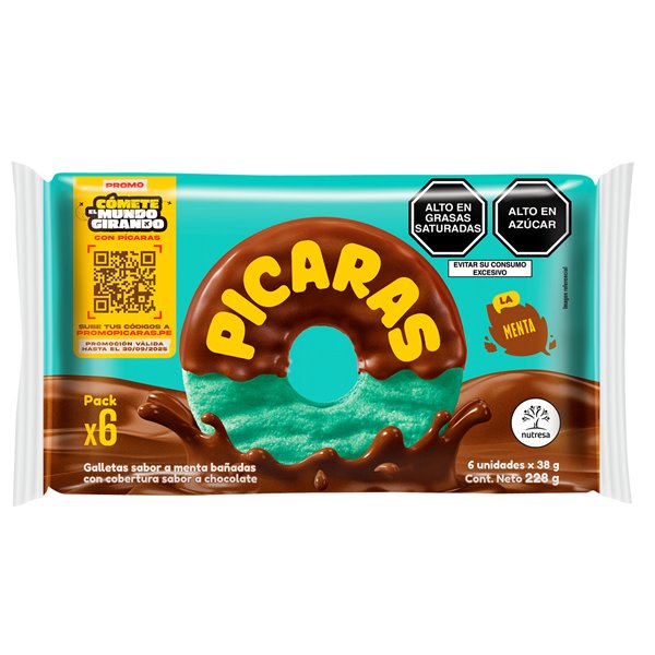 PICARAS MENTA X6