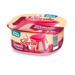 POSTRE SEMOLA FRAMBRUESA