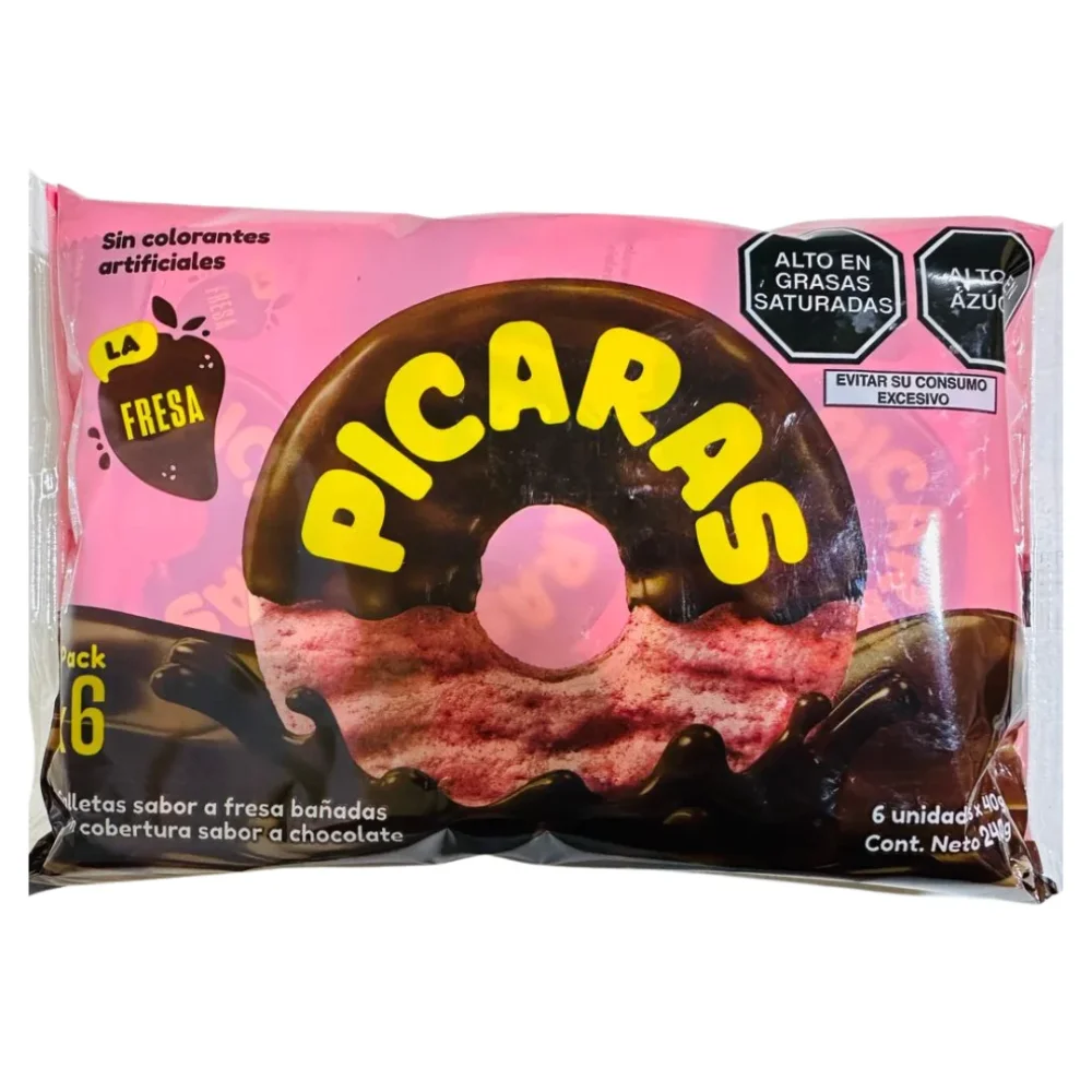 Picaras fresa x 6und