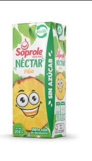 Néctar Sabor Piña Caja, 200 ml