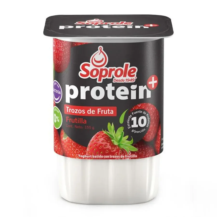 Yogurt Soprole Proteína Frutilla 155 g