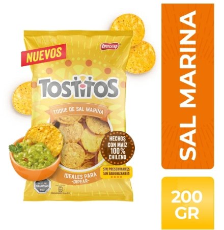 Tortillas Tostitos Sal 200 g