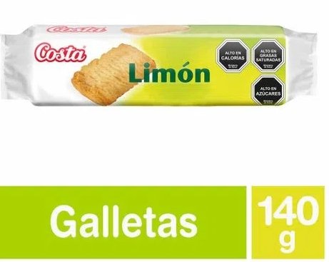 COSTA GALLETA  SABOR LIMON