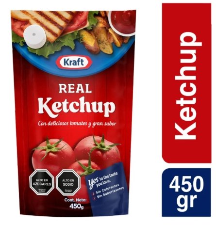 REAL KETCHUP 450G