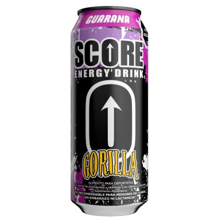 BEBIDA ENERGETICA SCORE GORILLA 473ML