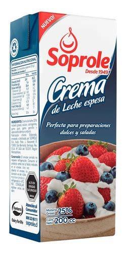 CREMA DE LECHE ESPESA 200 ML