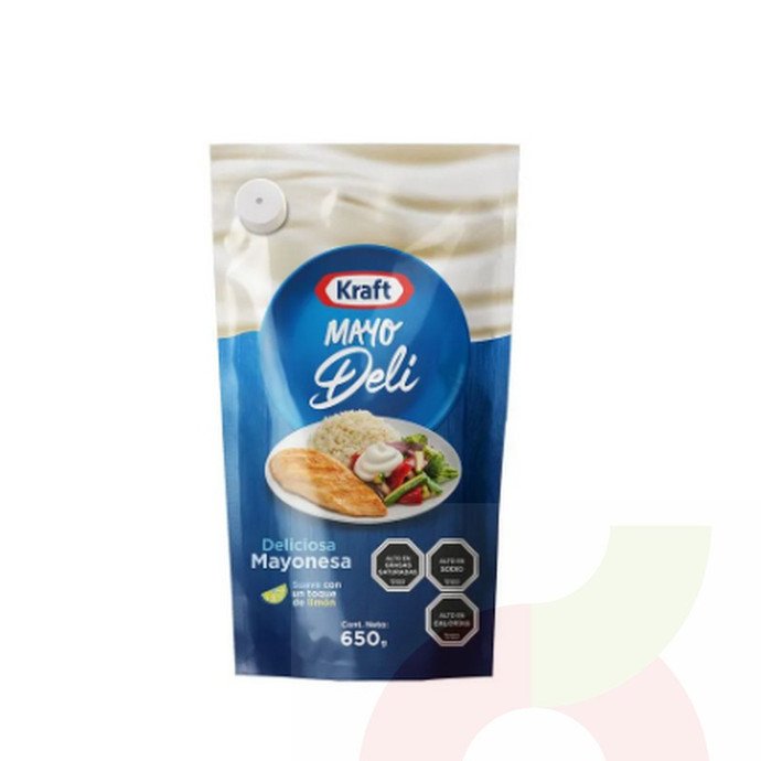 Mayonesa Kraft Doypack Mayodeli 650 g