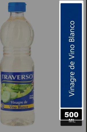 VINAGRE  DE VINO BLANCO  500ML