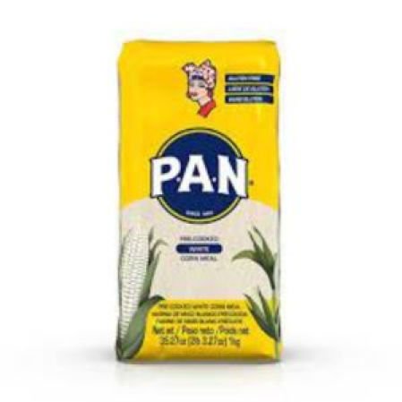 HARINA MAIZ BLANCA 1KG PAN