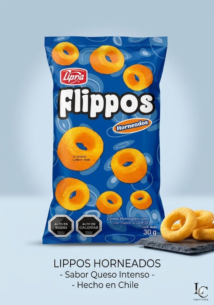 FLIPPOS DE QUESO 30 G