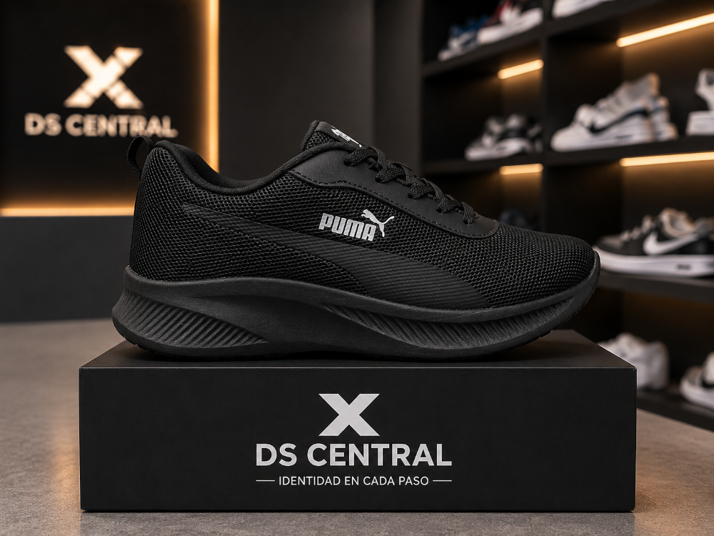Puma pixel negro
