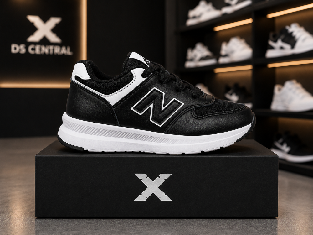 New Balance negro/blanco(niño)