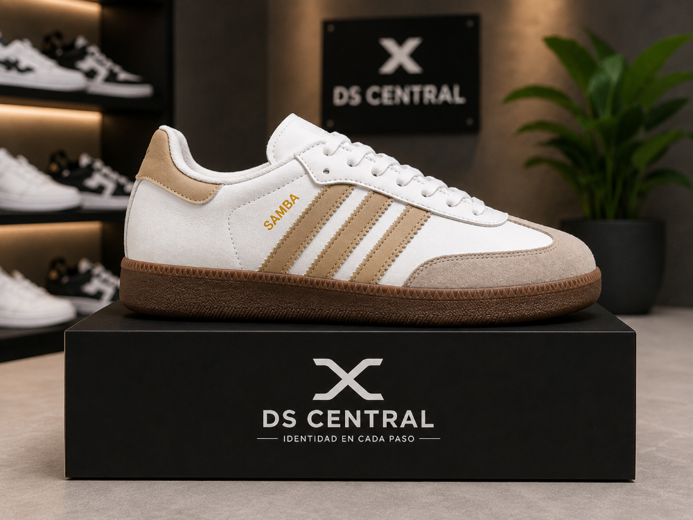 Samba blanco/beige(grande)