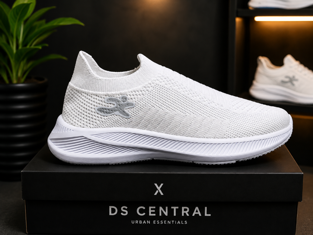 Malla slip-on blanco