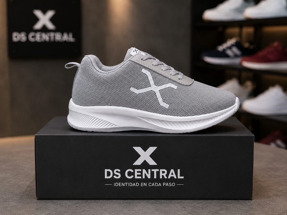 Malla pixel DS central plomo claro
