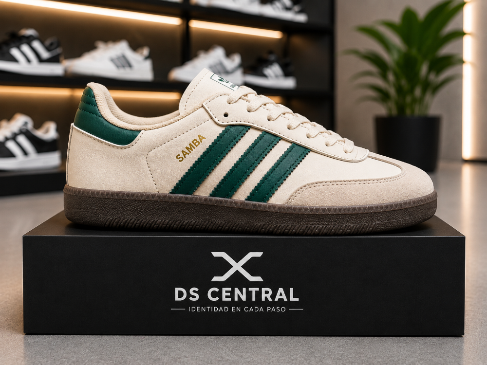 Samba beige/verde(grande)
