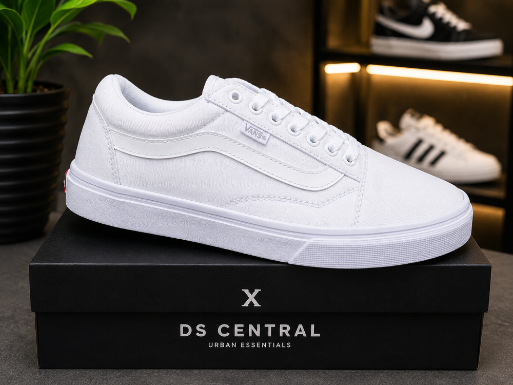 Vans old skool blanco(grande)