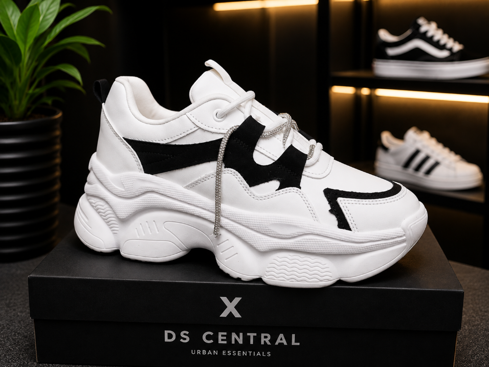 Chunky blanco/negro
