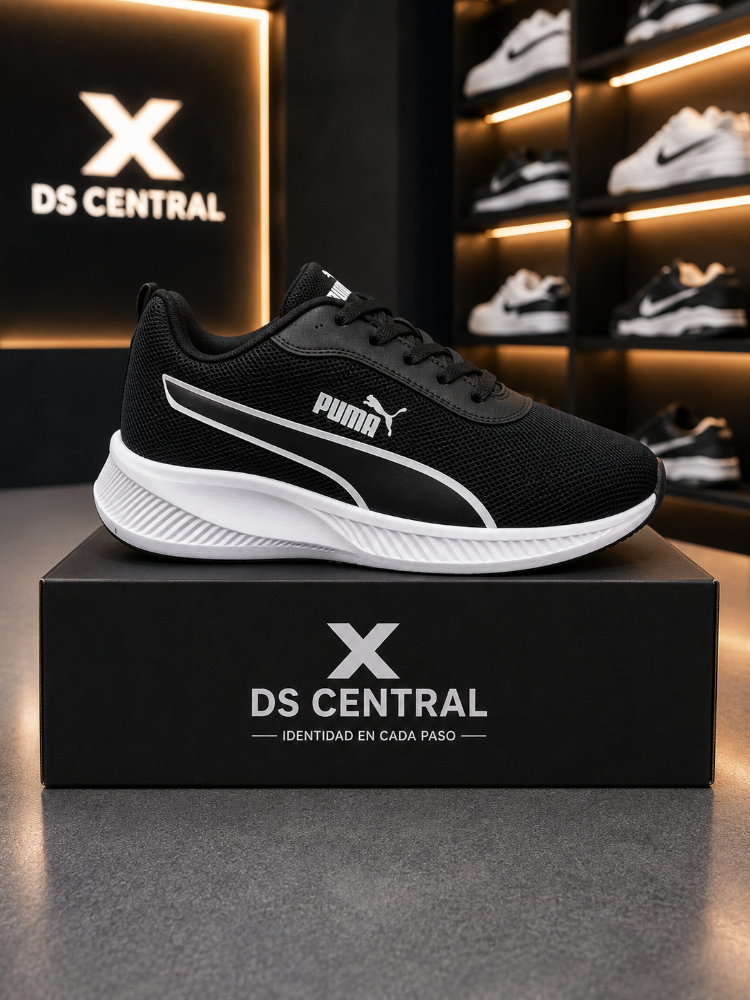 Puma pixel negro/blanco