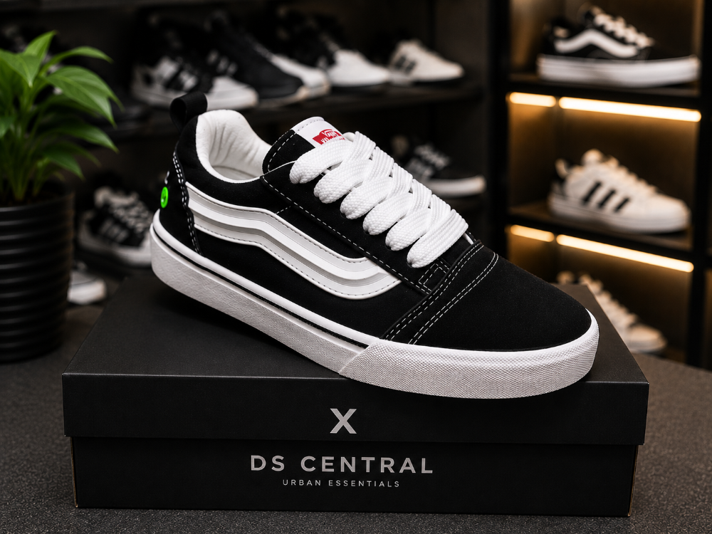 Vans knu skool Negro y blanco