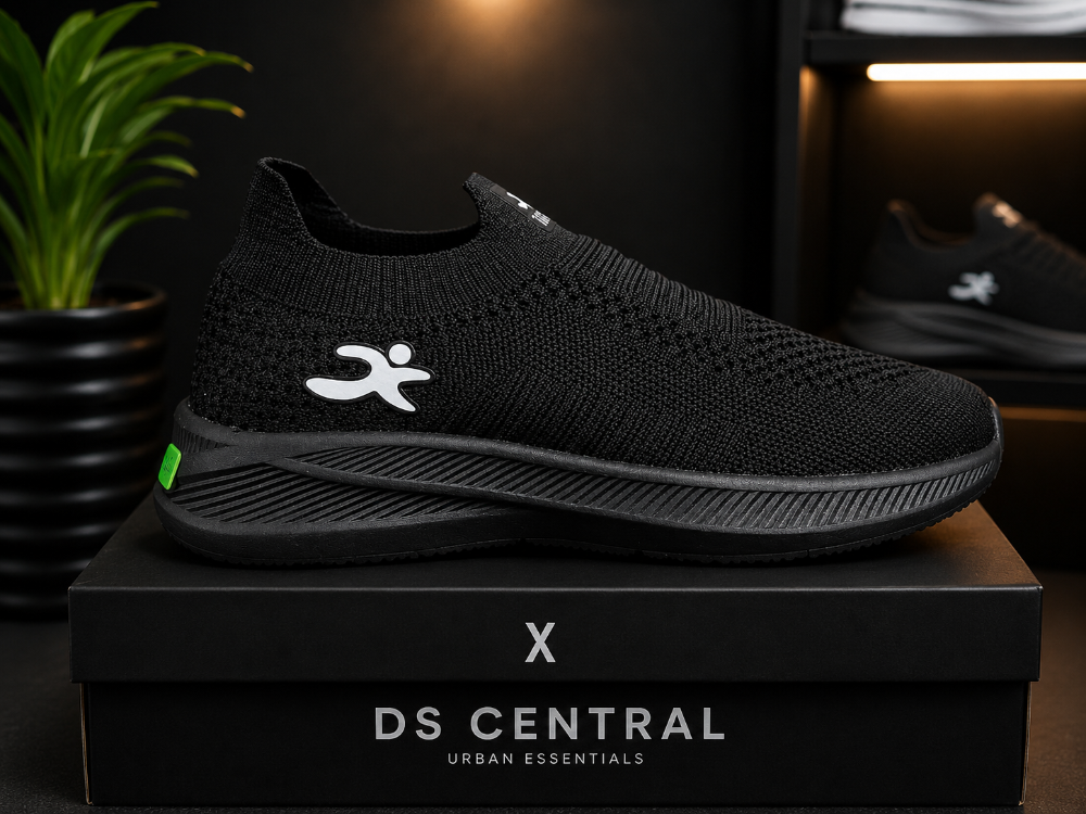 Malla slip-on negro