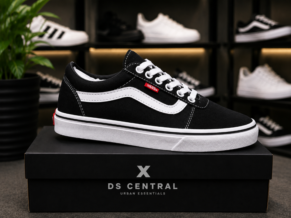 Vans old skool negro/blanco