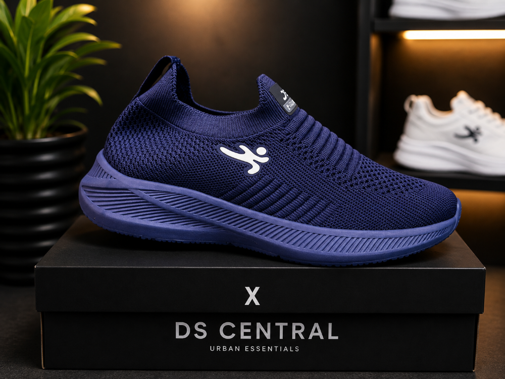 Malla slip-on azul