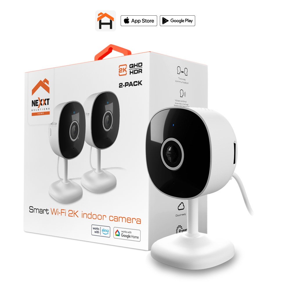 NEXXT Cámara de 2K para interior NHC-1710 2PK