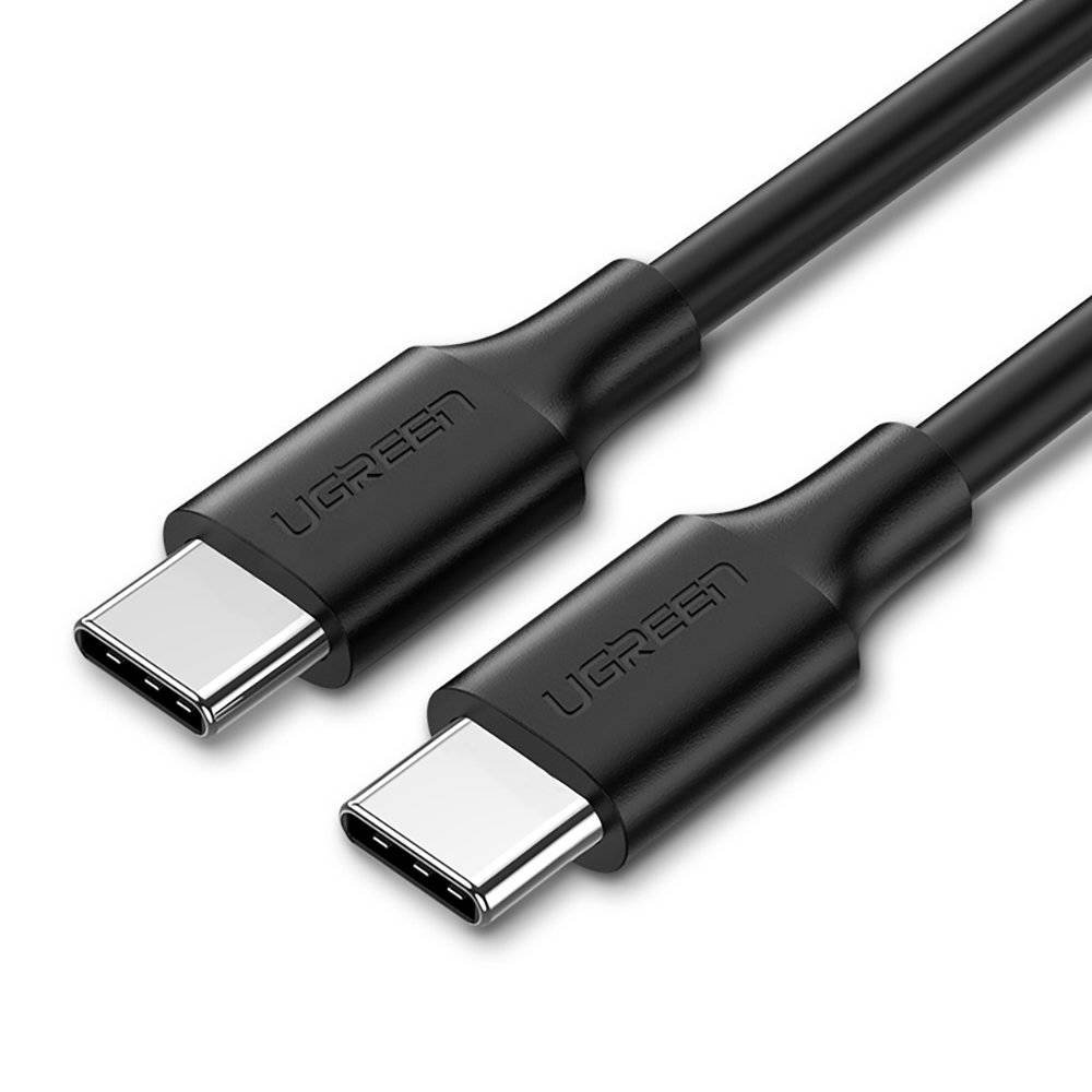 Cable de carga y datos USB tipo C Ugreen 3A 1.5m negro (US286)