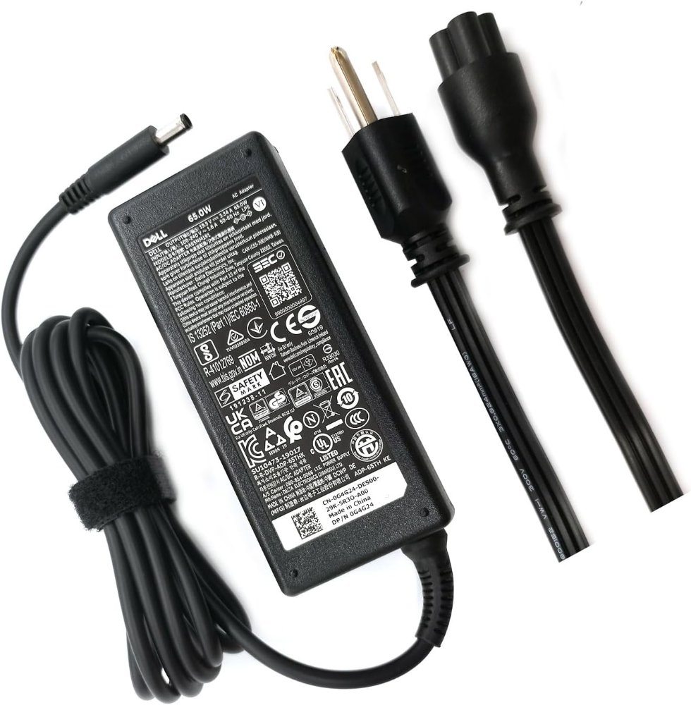 CARGADOR DELL  65W Punta Fina 4.5mm