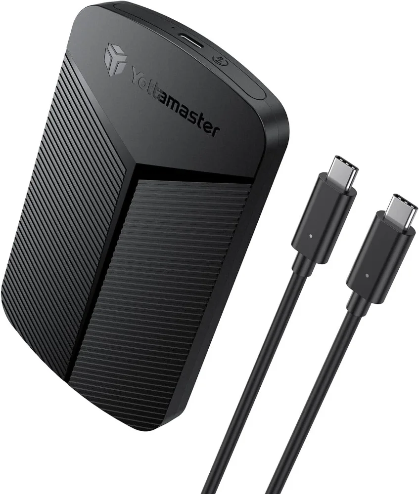 Enclosure para disco duro Yottamaster de 2,5 pulgadas con conexión USB 3.0 a SATA para SSD y HDD.