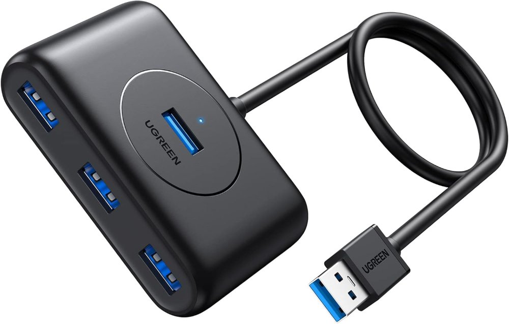 Ugreen Hub USB 3.0 a 4 USB 3.0 5 Gbps con 1 Metro Cable 20291 A72513