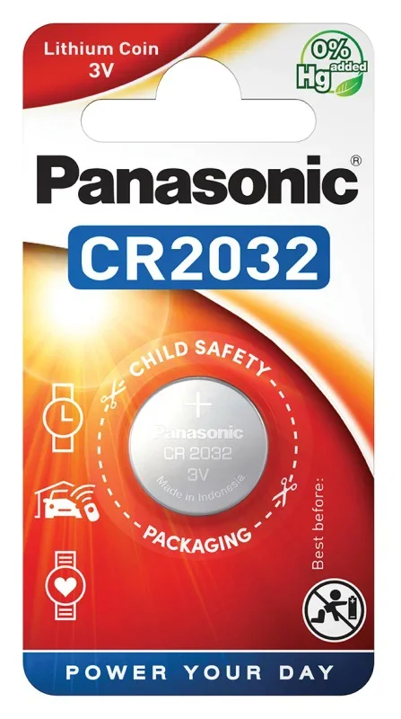 BATERIA PANASONIC LITIO CR2032 3V