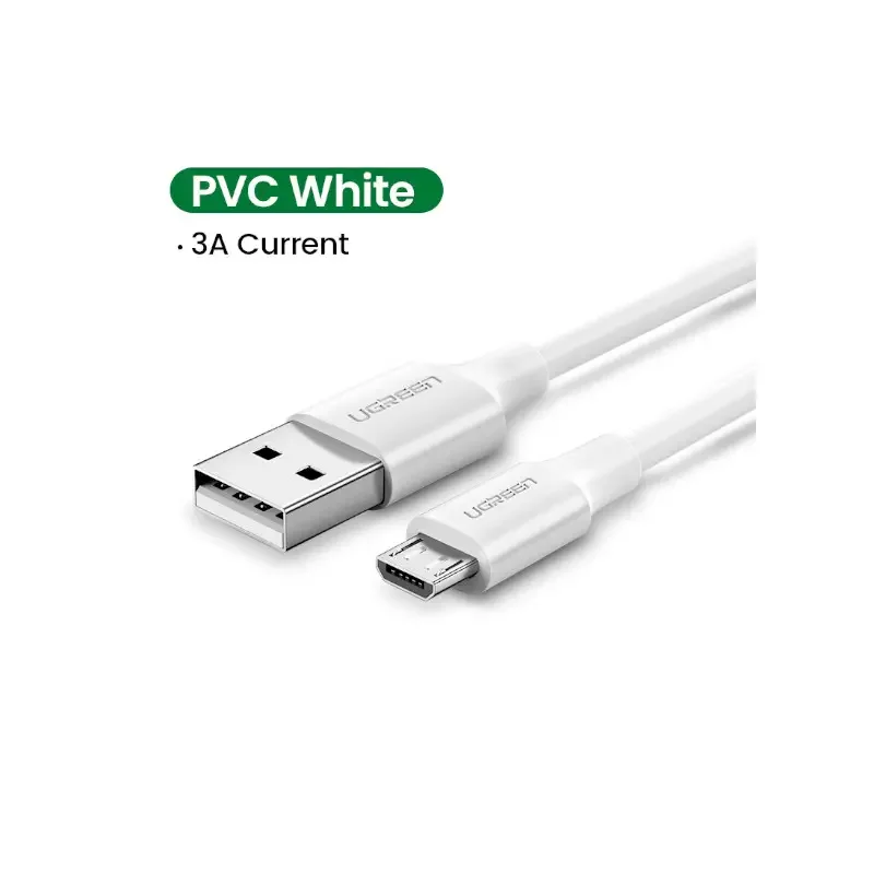 Cable Usb-A 2.0 A Micro Usb 1M Blanco Us289 Ugreen A66755