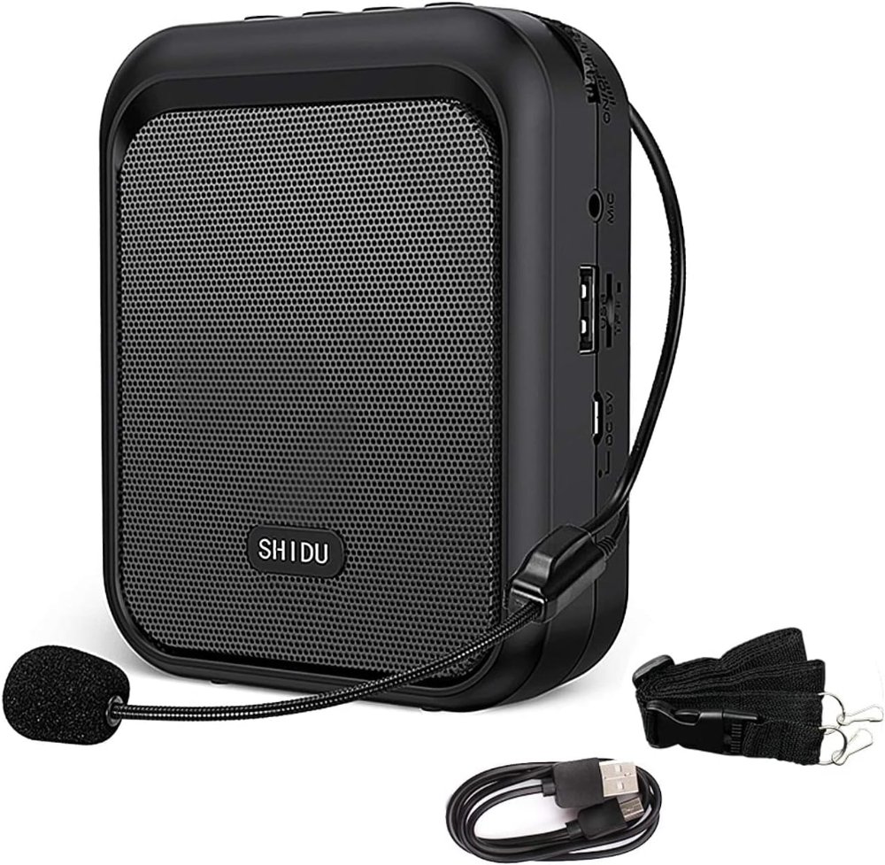 Amplificador de voz portátil recargable SHIDU Mini