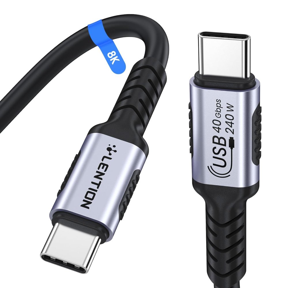 Cable USB C LENTION 240W 40Gbps USB4
