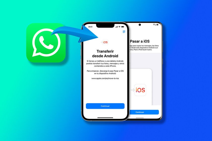 TRASPASO WHATSAPP ANDROID IPHONE