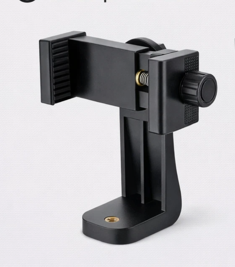 base Adaptador de trípode para soporte de smartphone, soporte para teléfono móvil para palo selfie