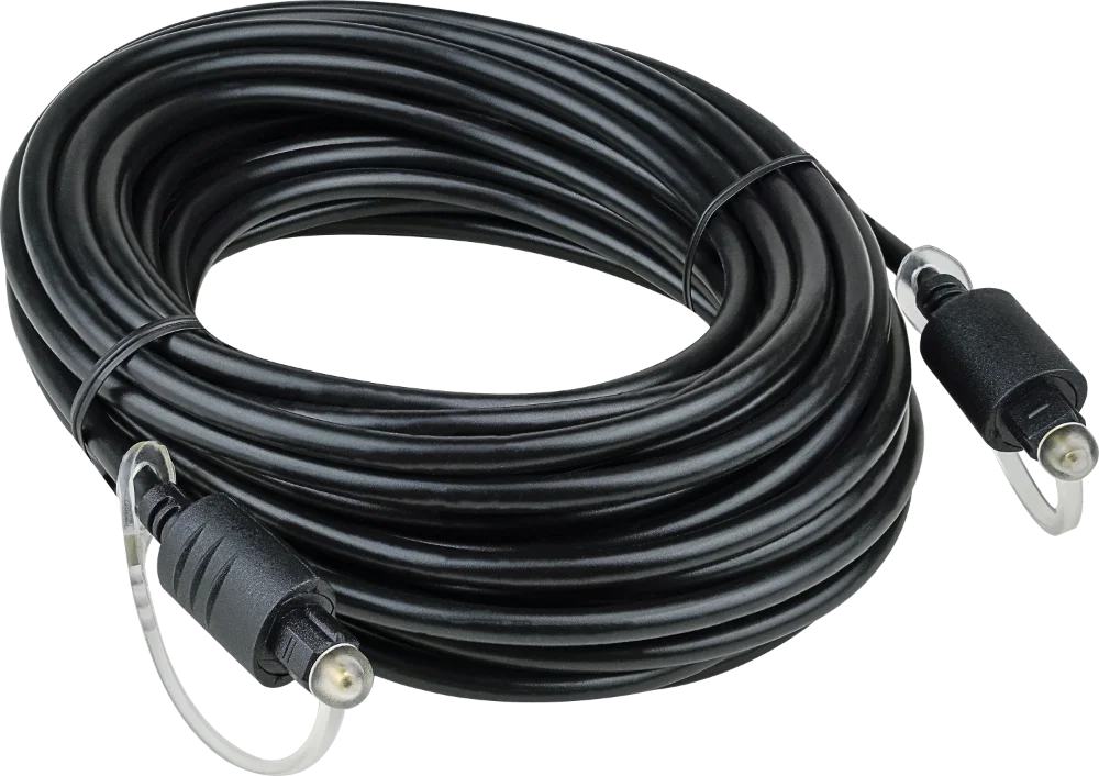 Cable Optico Digital de 25' (8m) Audiopipe OFC-25