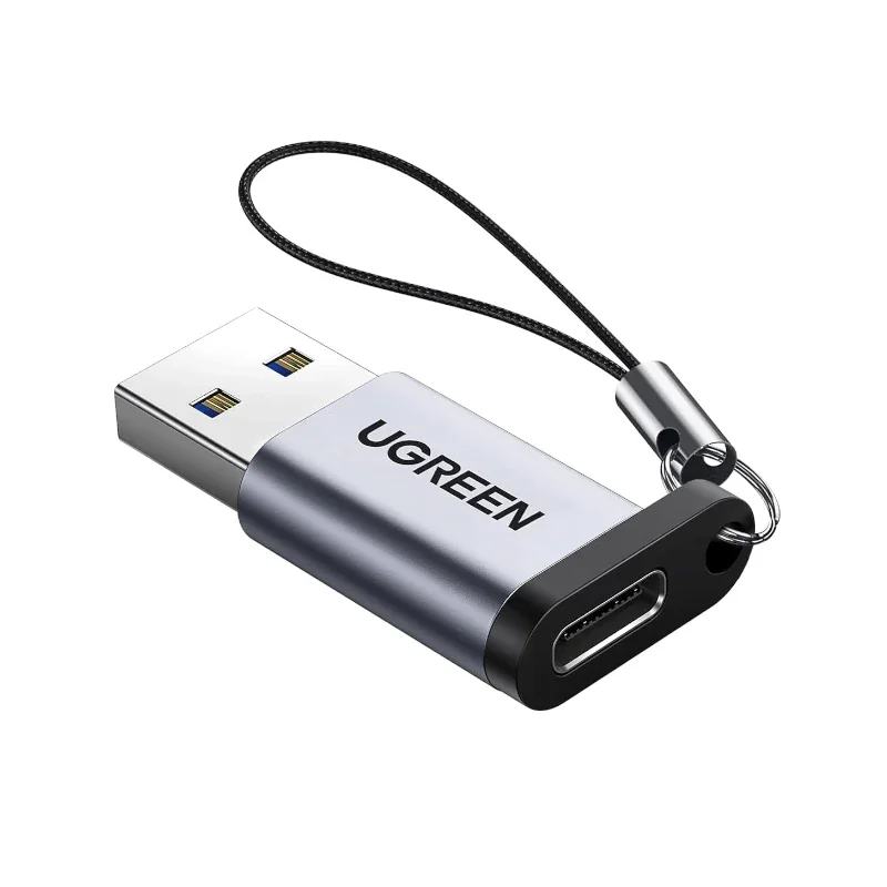 Adaptador Usb-A 3.0 A Usb-C Gris Us276 Ugreen
