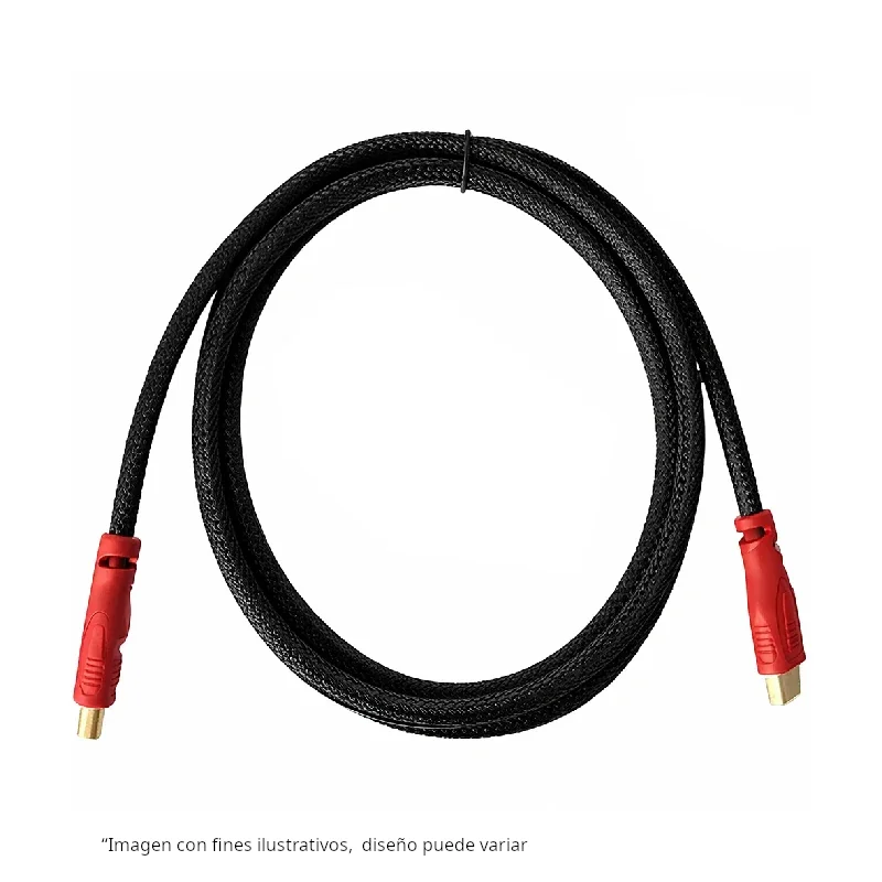 Cable Hdmi 4K Tipo Macho A Macho 6 Pies Negro Imexx IME-19498 A81310