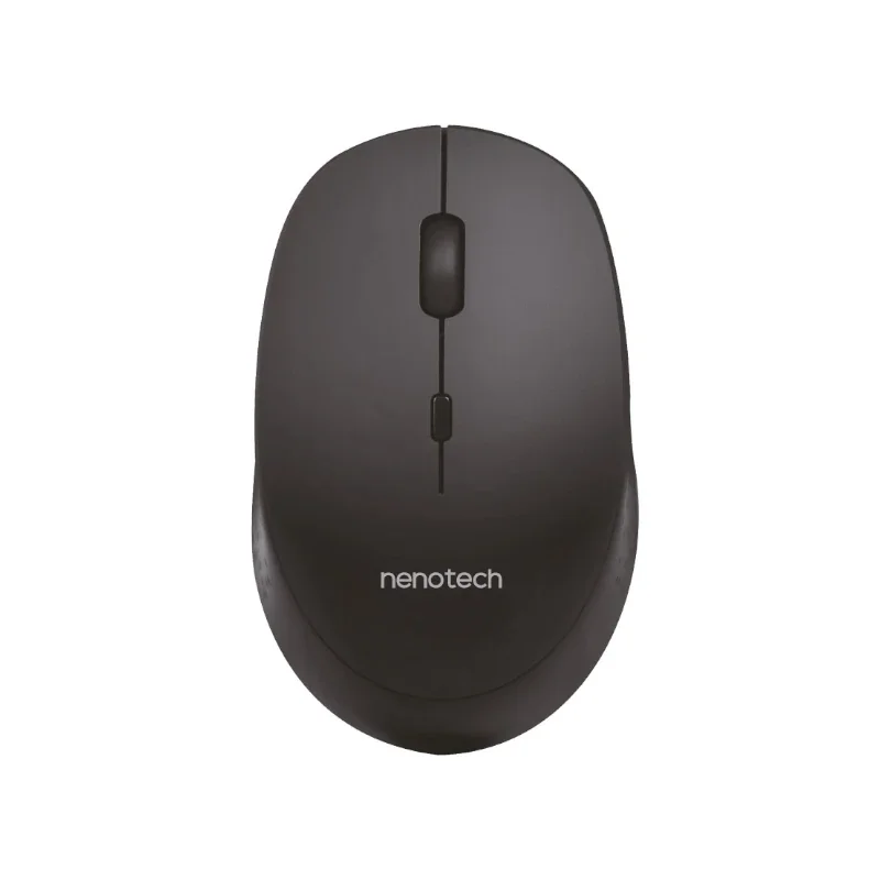 Mouse Nenotech Inalambrico Negro Optico A72995