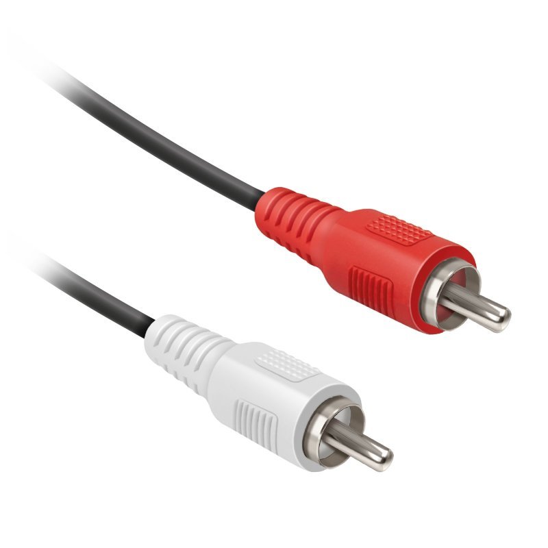 Cable de audio 2 RCA macho a 2 RCA macho 2M