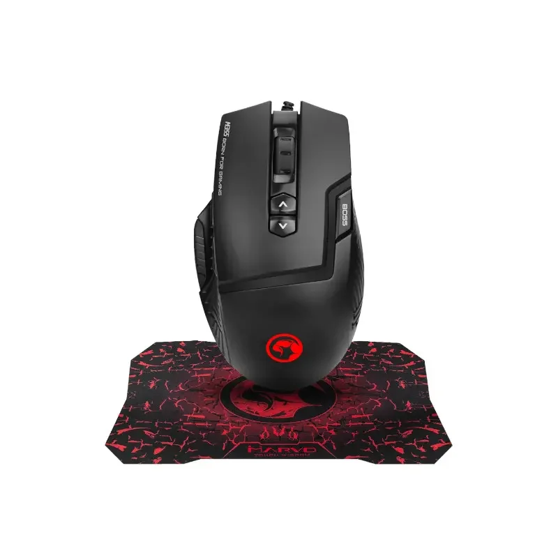 MOUSE MARVO 3555+ MOUSEPAD