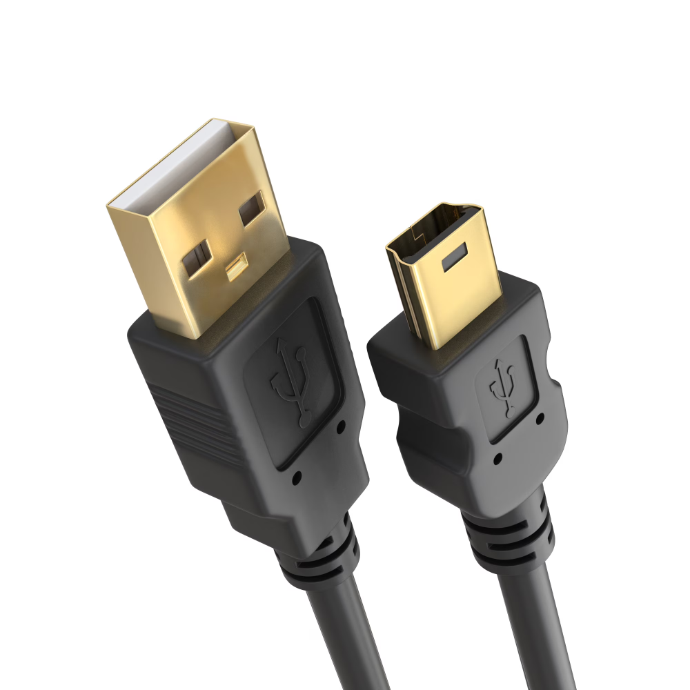 CABLE MINI USB 2.0 6FT TRANFERENCIA DE DATOS