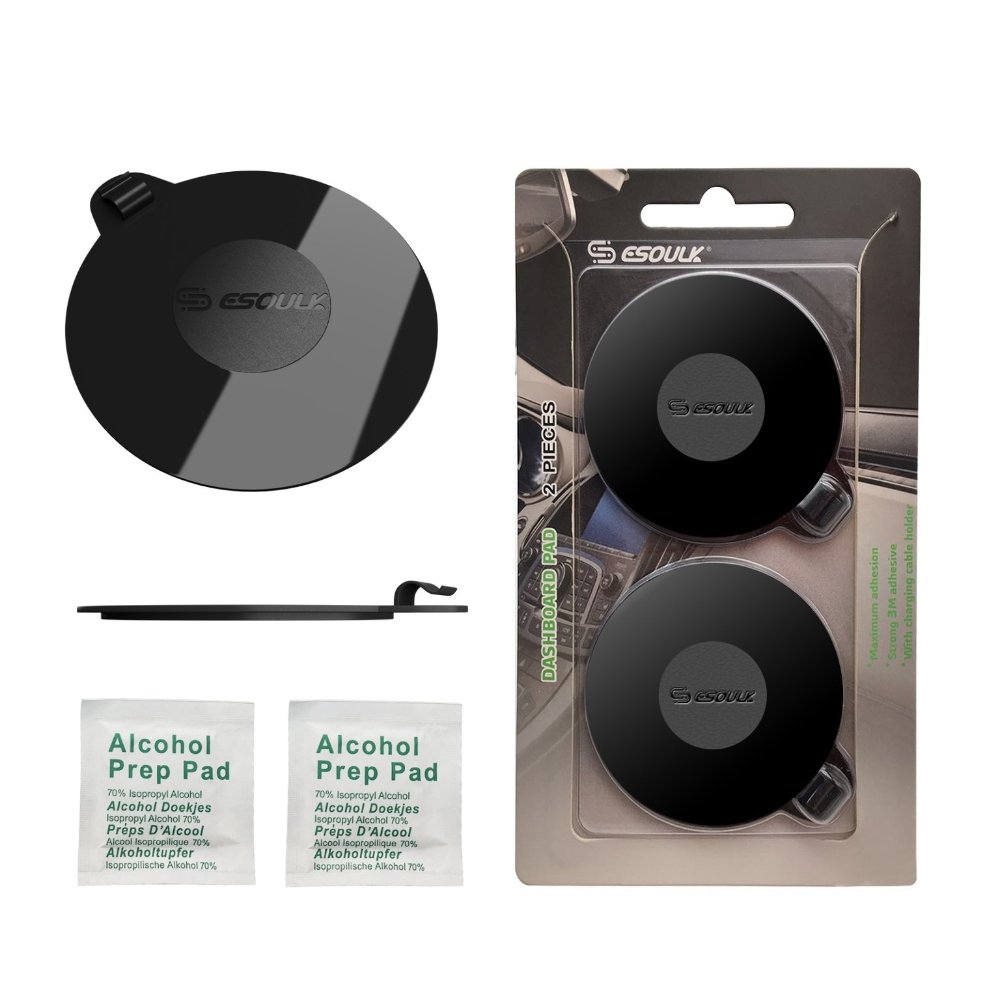 Base de hule para holder en el tablero dashboard pad. EHO-01P