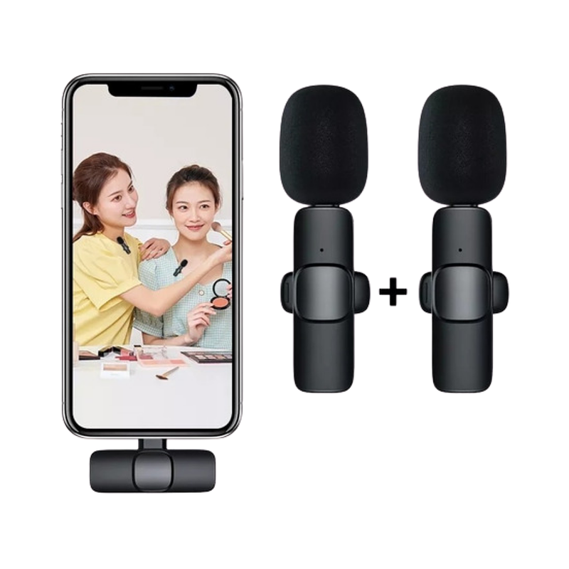 MICROFONO K9 TIPO C DUAL