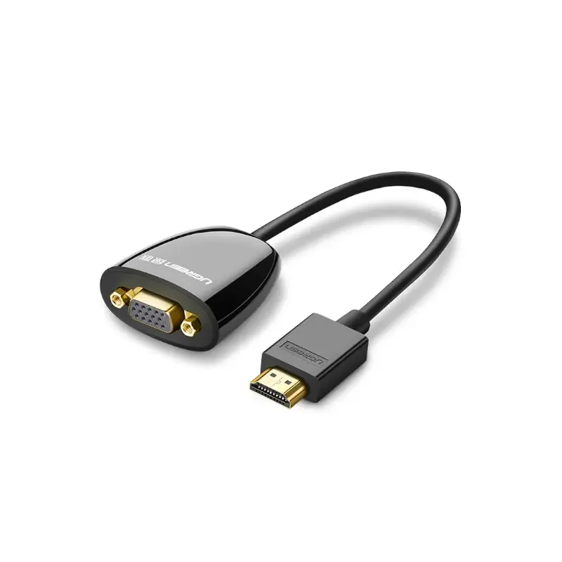 UGREEN Convertidor Hdmi M A Vga H Sin Audio Negro Mm105 Ugreen A66799